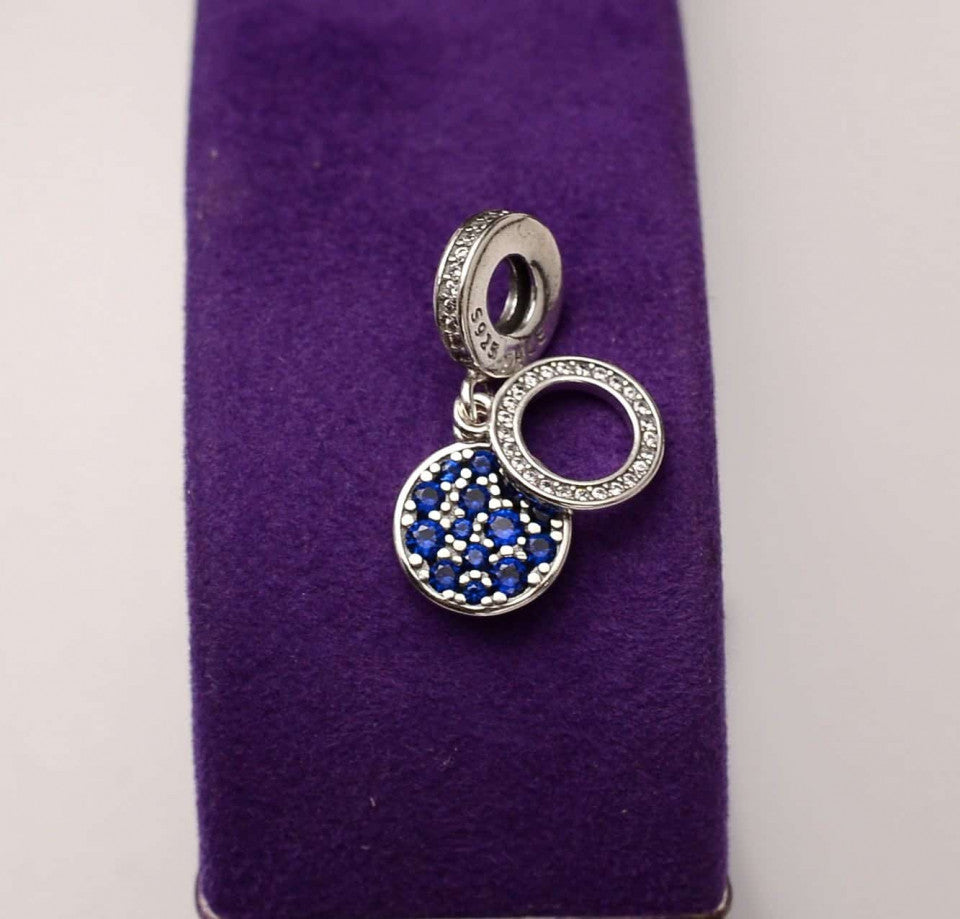 Talisman din Argint 925 Charm Special Blue