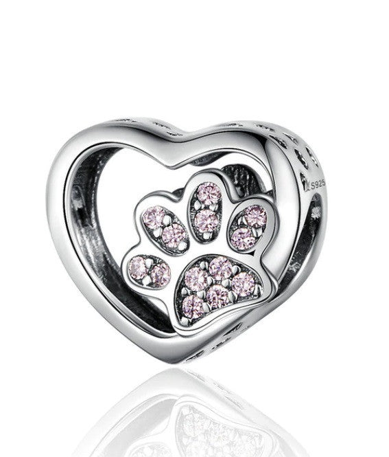 Talisman din Argint 925 -Footprint Stopper Bead