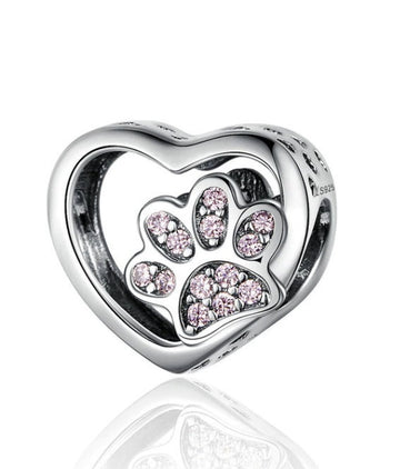 Talisman din Argint 925 -Footprint Stopper Bead