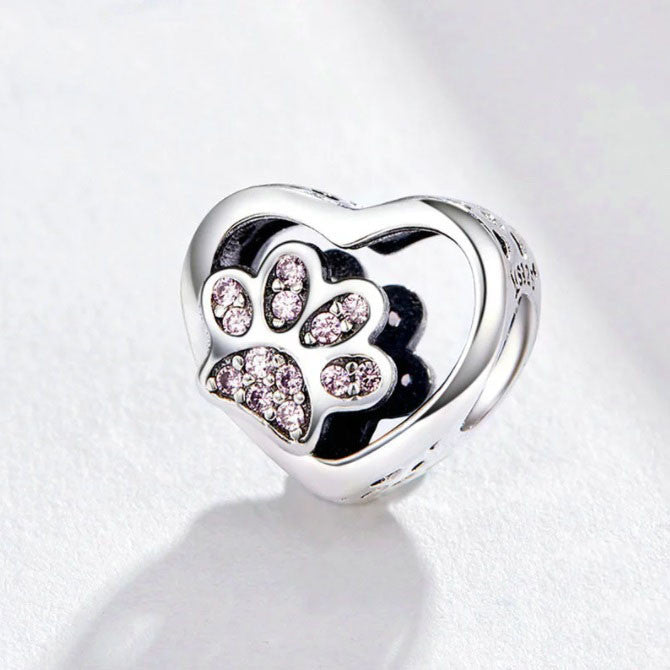 Talisman din Argint 925 -Footprint Stopper Bead