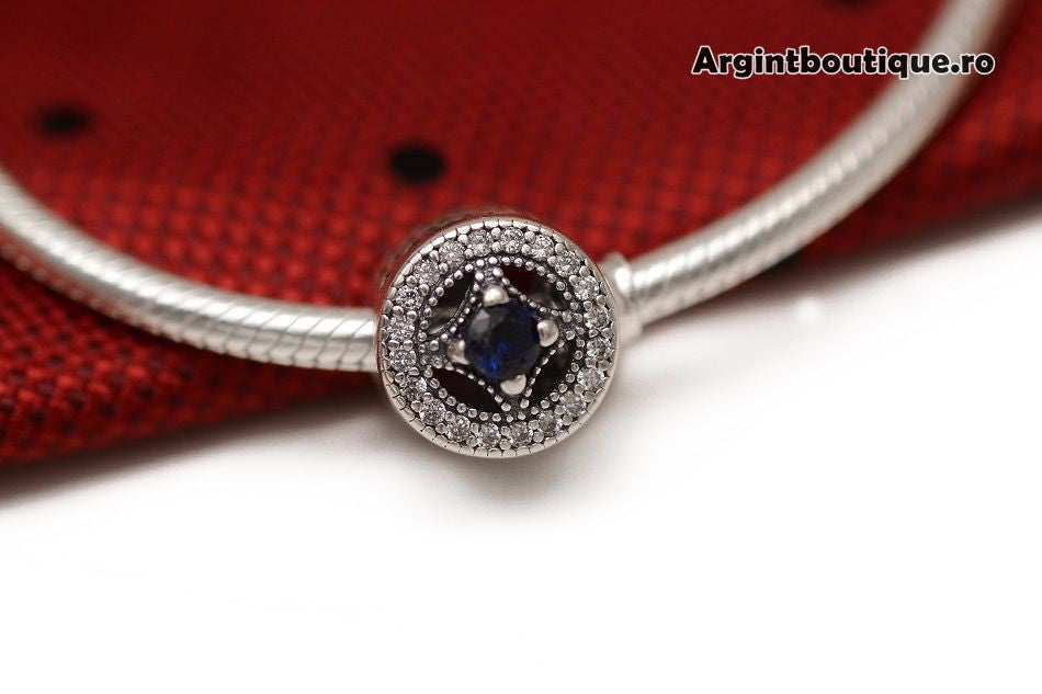 Talisman Din Argint 925 PIATRA ALBASTRA