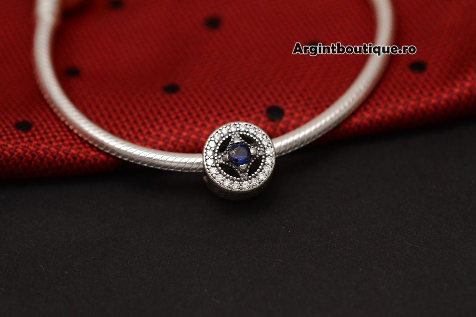 Talisman Din Argint 925 PIATRA ALBASTRA