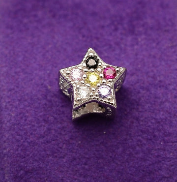 Talisman din Argint 925 -STAR FAIRY MULTICOLOR 2.5g